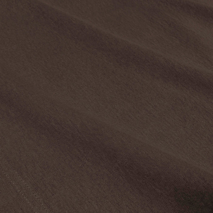 Flannel Cotton Modern Solid Deep Pocket Bed Sheet Set - Charcoal