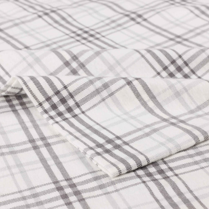 Plaid Flannel Cotton Classic Farmhouse Pillowcases, Set of 2