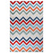 Chevron Zig Zag Indoor Area Rug Or Runner Rug - Multicolor