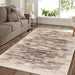 Culver Abstract Graphic Design Indoor Area Rug or Runner Rug - Chocolate