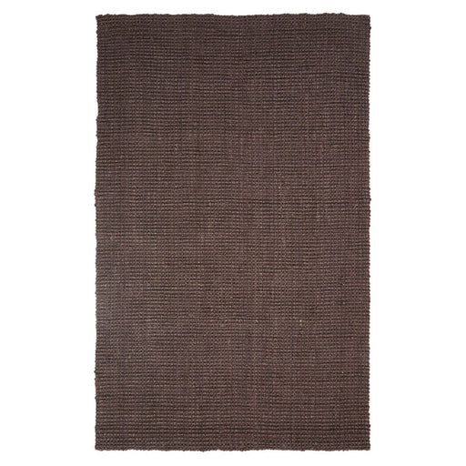 Kula Braided Jute Indoor Area Rug - Chocolate