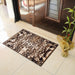 Oswell Medallion Non-Slip Washable Indoor Area Rug or Runner - Chocolate