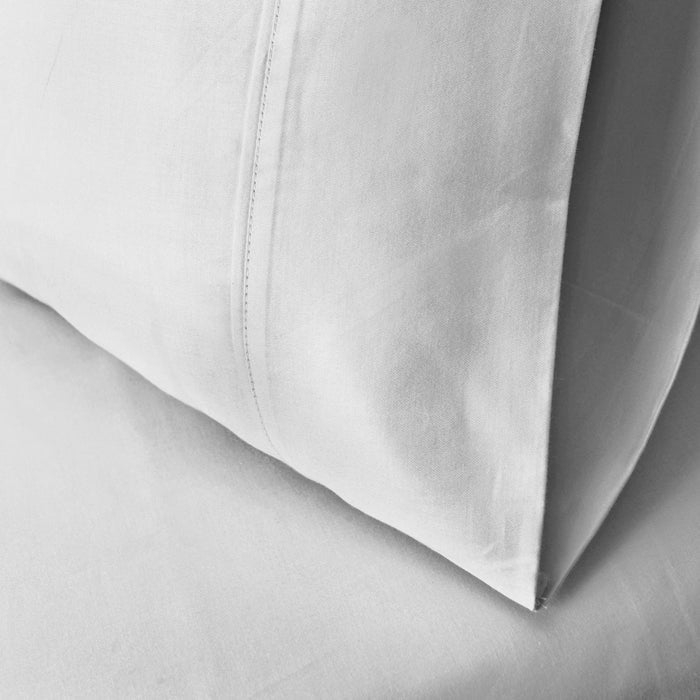 700 Thread Count Egyptian Cotton Pillowcase Set - Chrome
