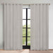 Solid Machine Washable Room Darkening Blackout Curtains, Set of 2 - Chrome