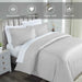 Egyptian Cotton 850 Thread Count Solid Duvet Cover Set - Chrome