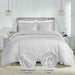 Egyptian Cotton 850 Thread Count Solid Duvet Cover Set - Chrome