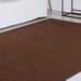 Bohemian Rectangle Indoor Outdoor Rugs Solid Braided Area Rug - Cocoa