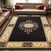 Oversized Medallion Modern Bohemian Indoor Area Rug or Runner - Coffee