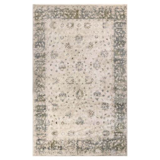 Conventry Damask Floral Indoor Area Rug Or Runner - Beige