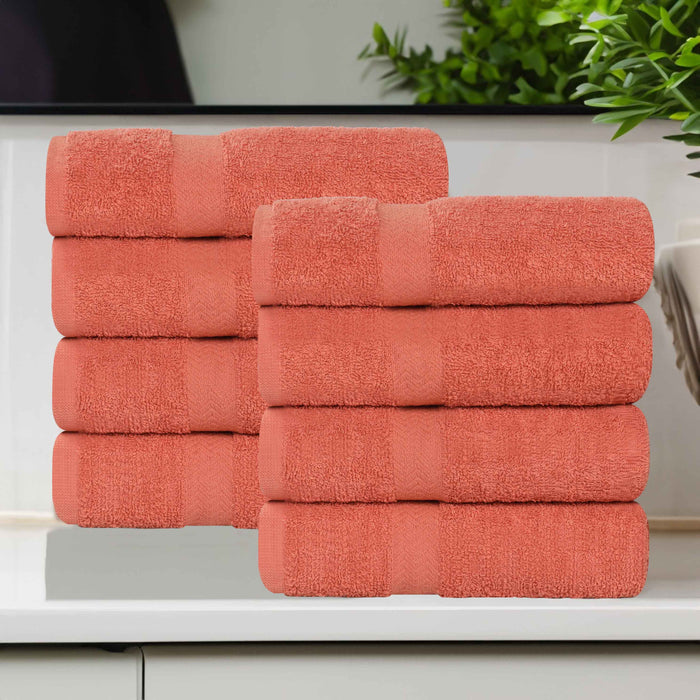 Franklin Cotton Eco Friendly 8 Piece Hand Towel Set