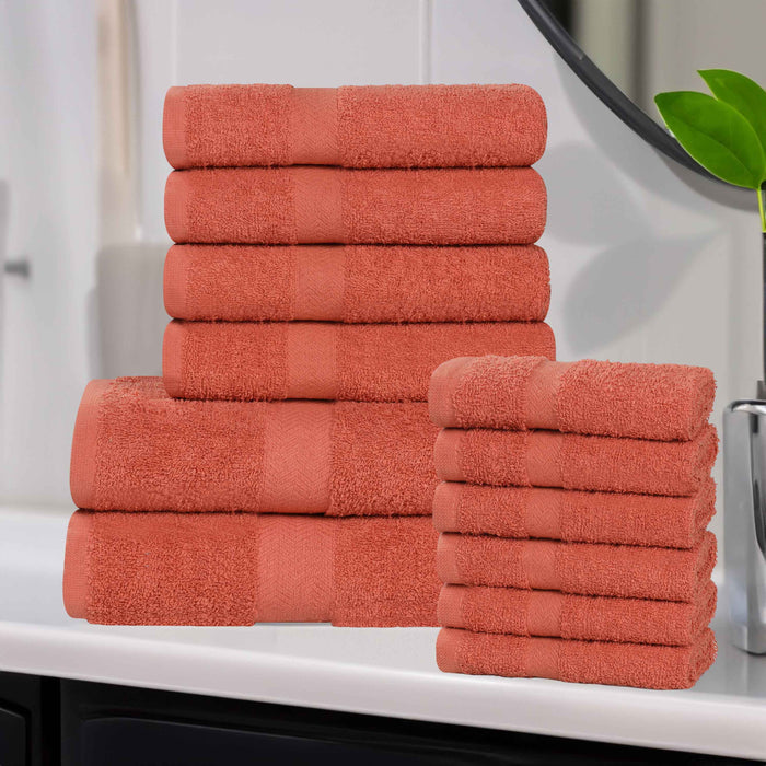 Franklin Cotton Eco Friendly 12 Piece Towel Set