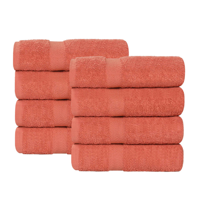 Franklin Cotton Eco Friendly 8 Piece Hand Towel Set