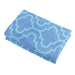 Cotton Flannel Trellis 2 Piece Pillowcase Set - Light Blue