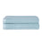 Cotton Ribbed Textured Super Absorbent 2 Piece Bath Towel Set - Slate Blue