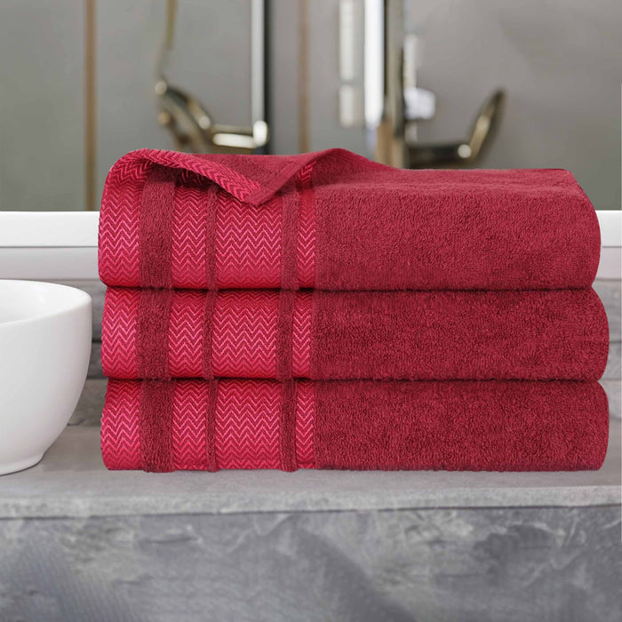 Hays Cotton Soft Medium Weight Bath Towel Set of 3