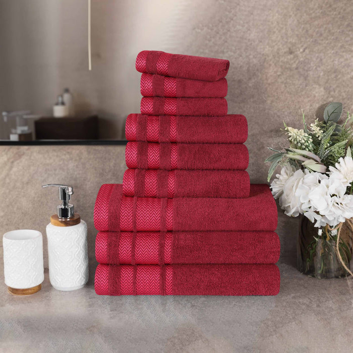 Hays Cotton Medium Weight 9 Piece Towel Set