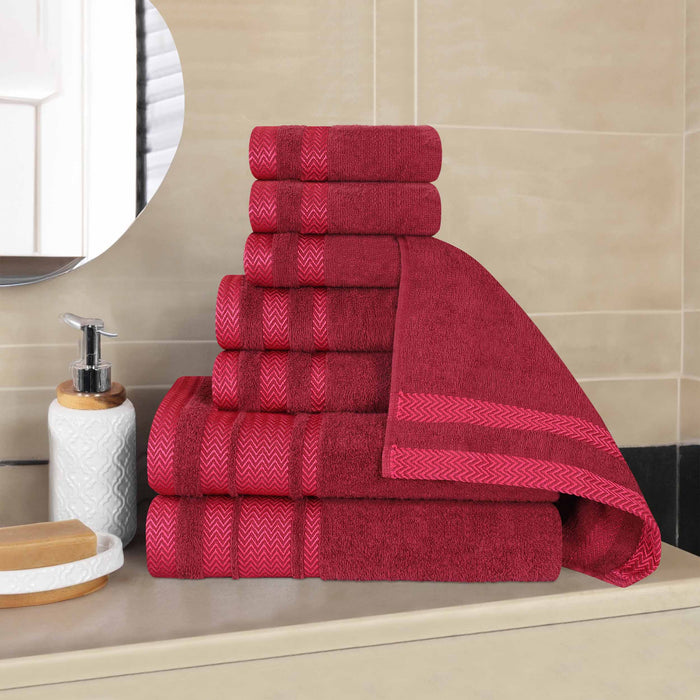 Hays Cotton Medium Weight 8 Piece Towel Set