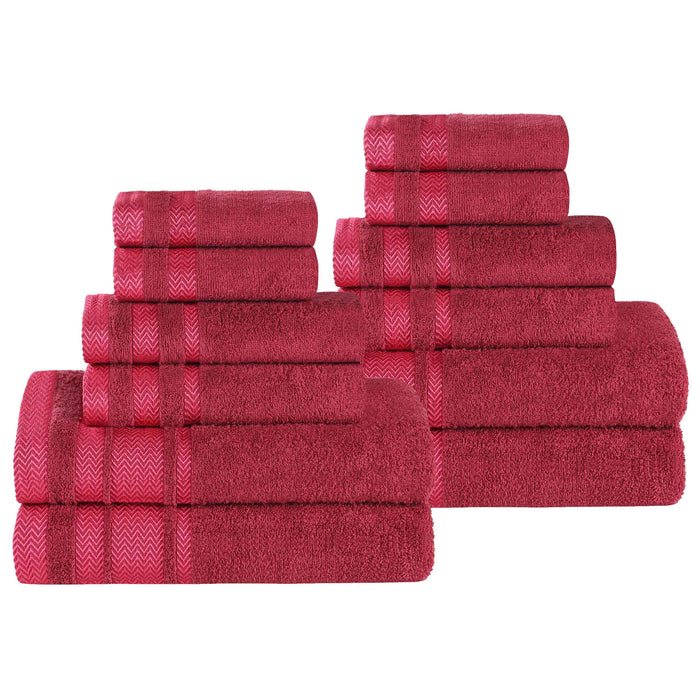 Hays Cotton Medium Weight 12 Piece Towel Set