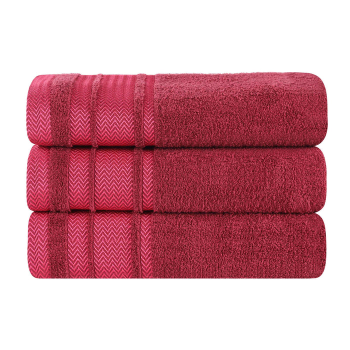 Hays Cotton Soft Medium Weight Bath Towel Set of 3