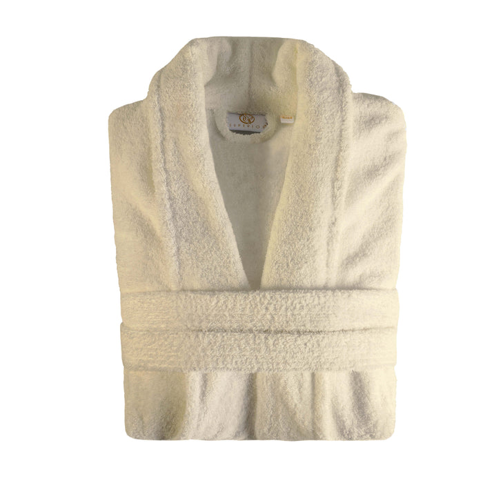 Classic Women's Bath Robe Turkish Cotton Bathrobe with Adjustable Belt