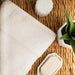 Egyptian Cotton Pile Plush Heavyweight Absorbent 3 Piece Towel Set - Cream