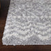 Jayce Boho Geometric Indoor Plush Shag Area Rug - Cream/Grey