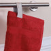 Rayon from Bamboo Blend Solid 6 Piece Hand Towel Set - Crimson