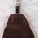 Zero Twist Cotton Ultra Soft Face Towel Washcloth Set of 12 - Espresso
