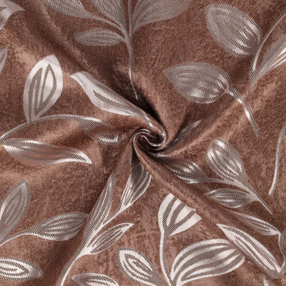 Leaves Machine Room Darkening Blackout Curtains, Set of 2