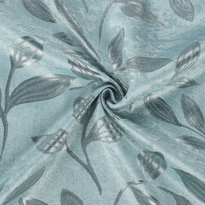 Leaves Machine Room Darkening Blackout Curtains, Set of 2