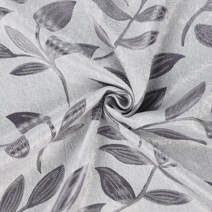 Leaves Machine Room Darkening Blackout Curtains, Set of 2