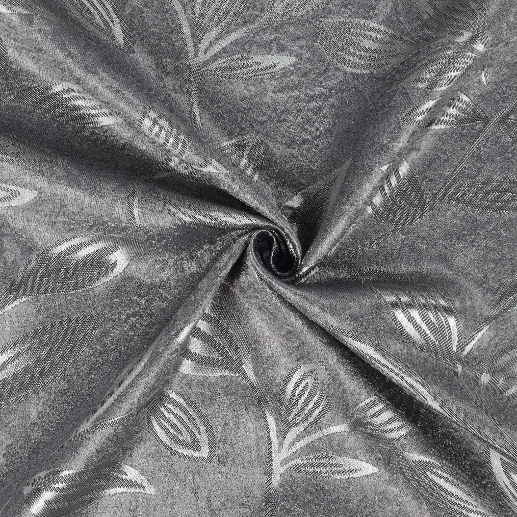 Leaves Machine Room Darkening Blackout Curtains, Set of 2