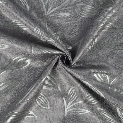 Leaves Machine Room Darkening Blackout Curtains, Set of 2
