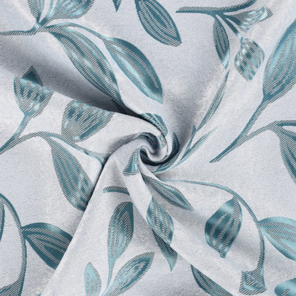 Leaves Machine Room Darkening Blackout Curtains, Set of 2