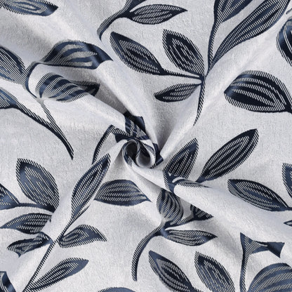 Leaves Machine Room Darkening Blackout Curtains, Set of 2