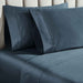 Egyptian Cotton 850 Thread Count Solid Bed Sheet Set - DarkBlue