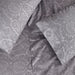 600 Thread Count Cotton Blend Italian Paisley Deep Pocket Sheet Set - Dark Gray