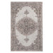 Demelza Vintage Traditional Oriental Medallion Indoor Area Rug or Runner - Taupe