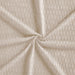 Cotton All Season Diamond Bed Blanket & Sofa Throw - Ivory