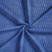 Cotton All Season Diamond Bed Blanket & Sofa Throw - Merrit Blue