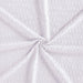 Cotton All Season Diamond Bed Blanket & Sofa Throw - White