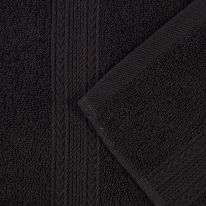 Cotton Eco-Friendly 12-Piece Solid Face Towel Set - Blue Nile Mills