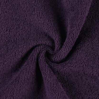 Cotton Eco-Friendly 12-Piece Solid Face Towel Set - Blue Nile Mills