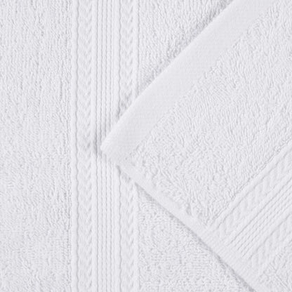 Cotton Eco-Friendly 12-Piece Solid Face Towel Set - Blue Nile Mills