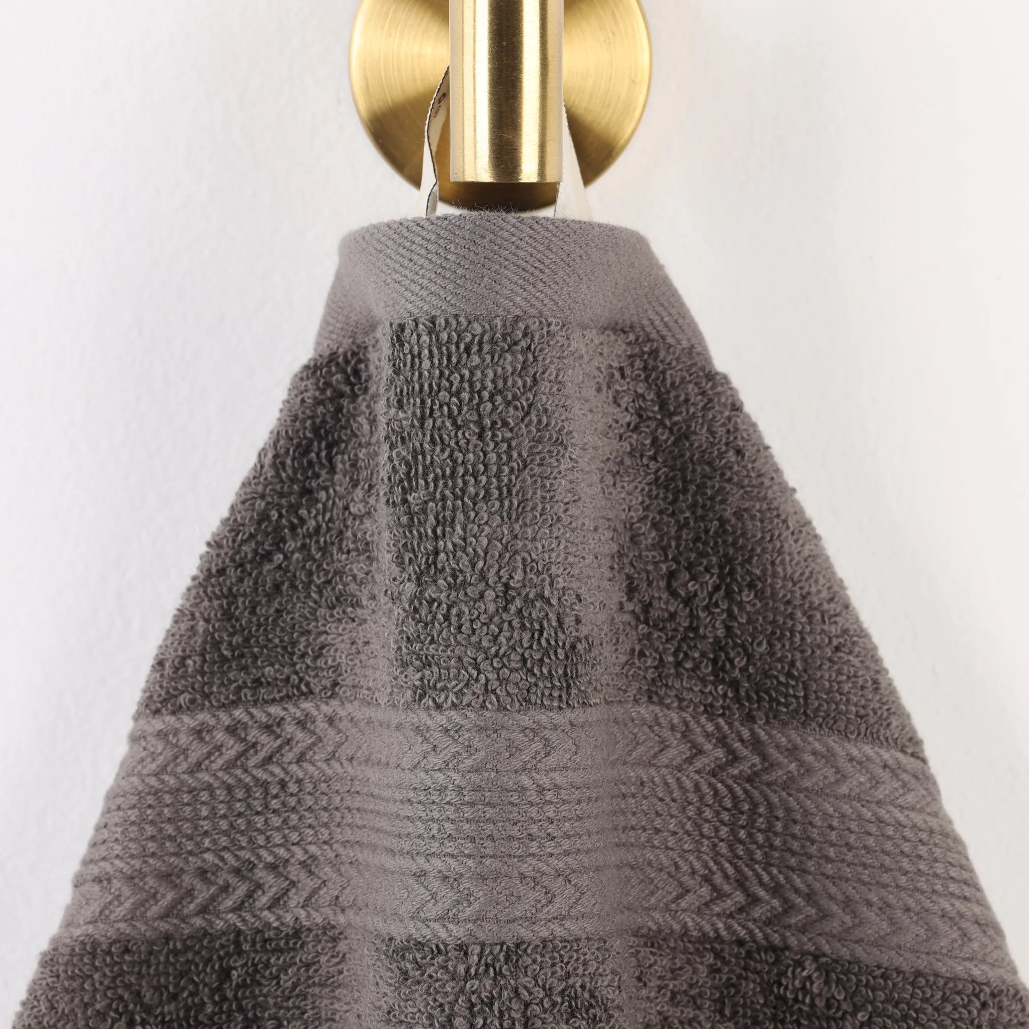 Cotton Eco-Friendly 12-Piece Solid Face Towel Set - Blue Nile Mills