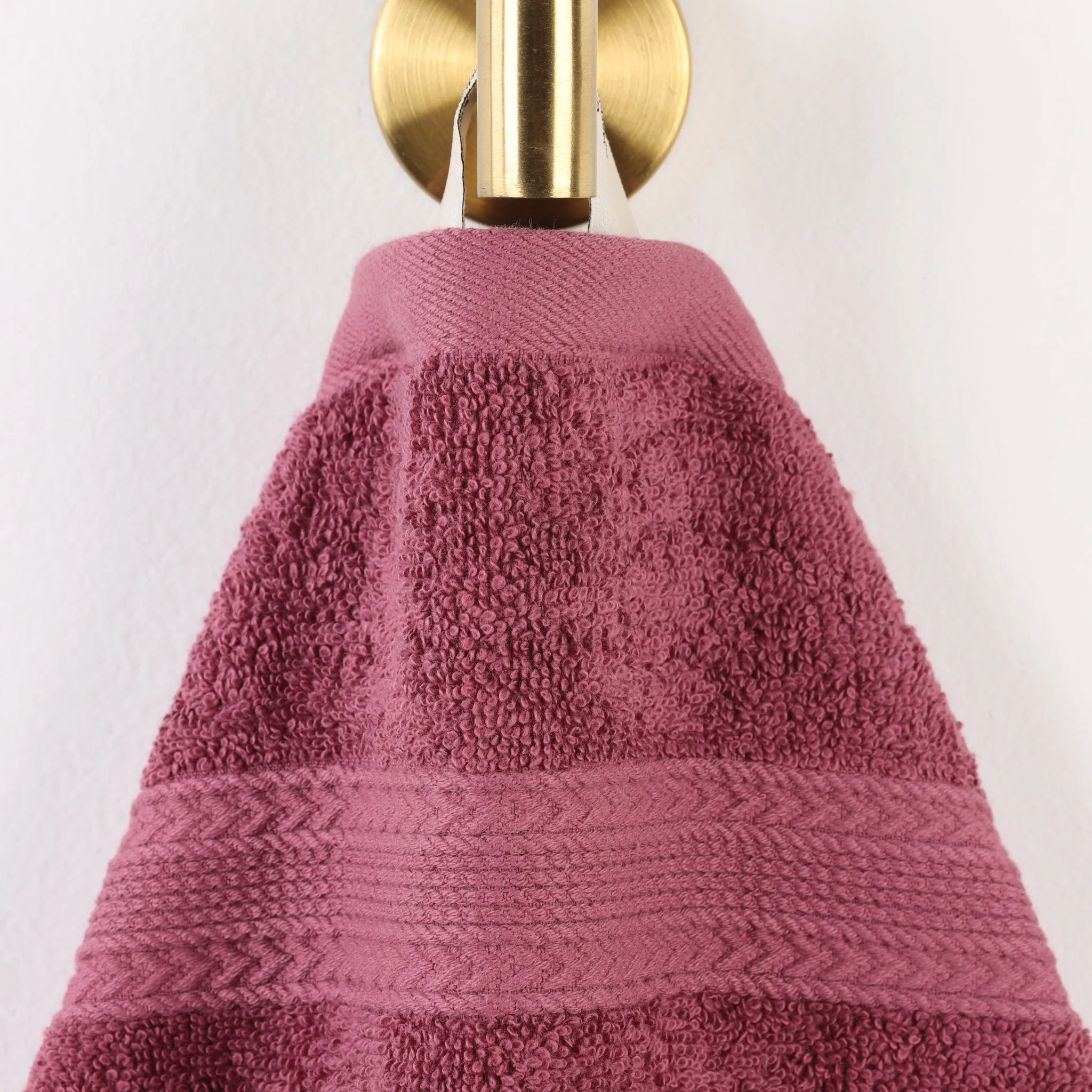 Cotton Eco-Friendly 12-Piece Solid Face Towel Set - Blue Nile Mills