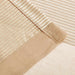 Dalisto Rope Textured Sheer Curtain Set of 2 with Grommet Top Header - Ecru
