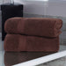 Cotton Zero Twist 2 Piece Bath Sheet Towel Set - Espresso