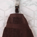 Cotton Zero Twist 2 Piece Bath Sheet Towel Set - Espresso