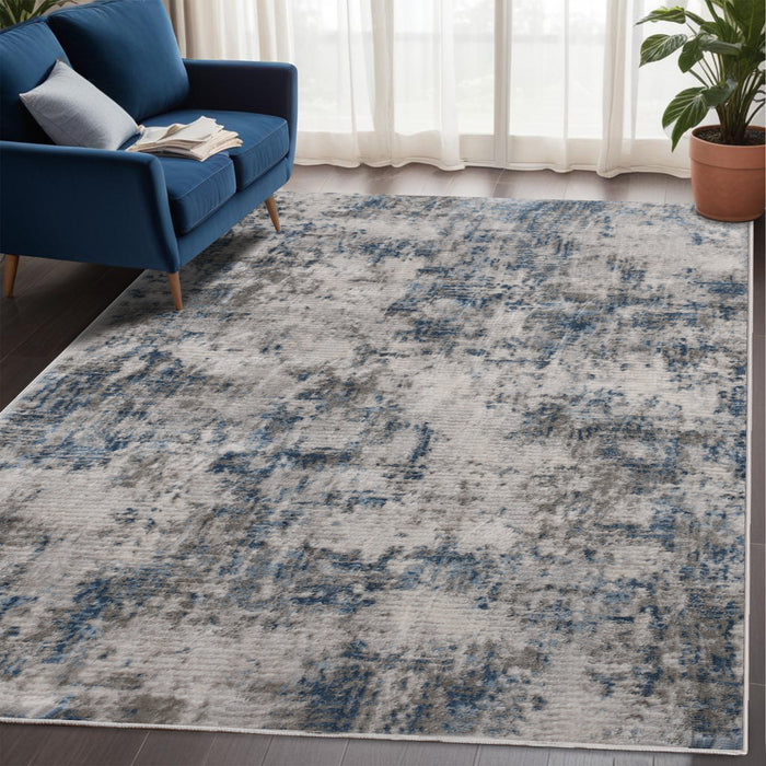 Euphemia Distressed Abstract Eclectic Modern Indoor Area Rug or Runner